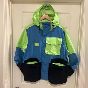 🔥NEW Nike LeBron Premium Utility Cold Gear Blue Jacket NWT Men’s Size MEDIUM